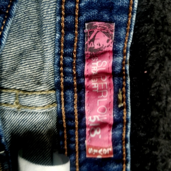 LEVI'S BOOTCUT PINK LABEL DARKWASH JEANS! Size 5! - Picture 7 of 7